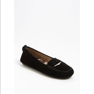 Sam Edelman | Jones Black Suede Loafer Slides | 8